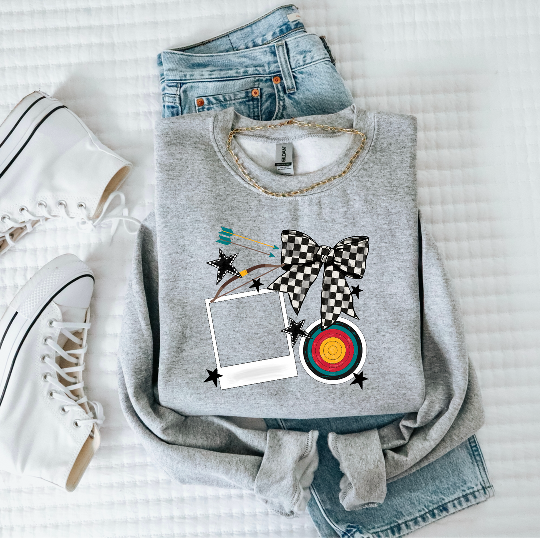 Single Sports Frame CUSTOM DTF Print (Email your picture to support@simpletymes.com)