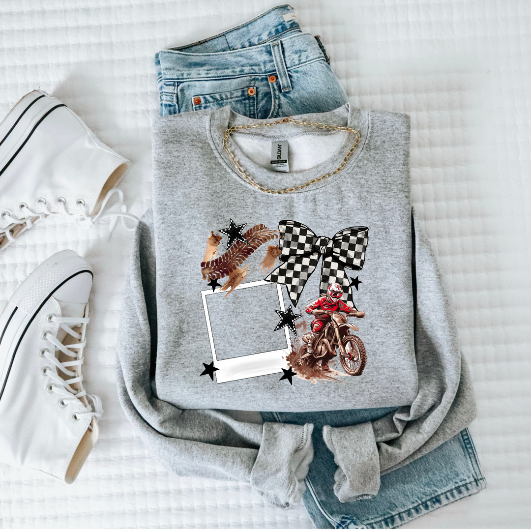 Single Sports Frame CUSTOM DTF Print (Email your picture to support@simpletymes.com)