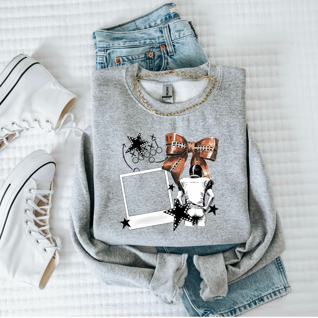 Single Sports Frame CUSTOM DTF Print (Email your picture to support@simpletymes.com)