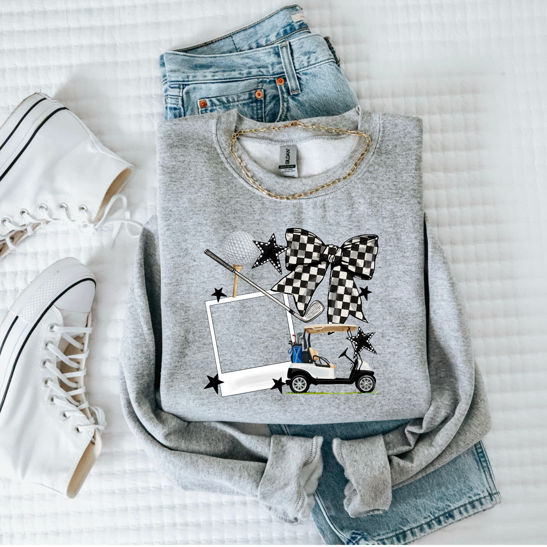 Single Sports Frame CUSTOM DTF Print (Email your picture to support@simpletymes.com)