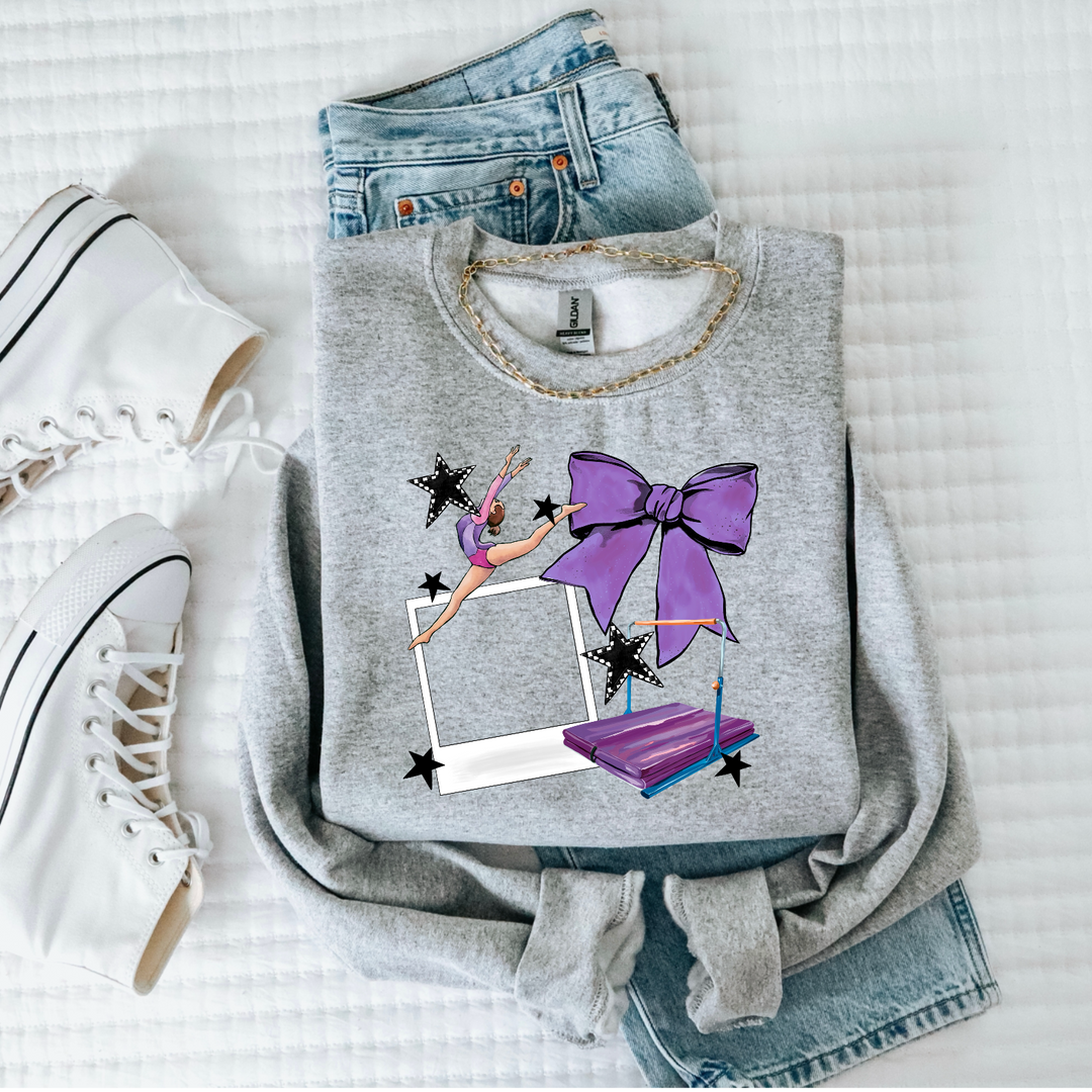 Single Sports Frame CUSTOM DTF Print (Email your picture to support@simpletymes.com)