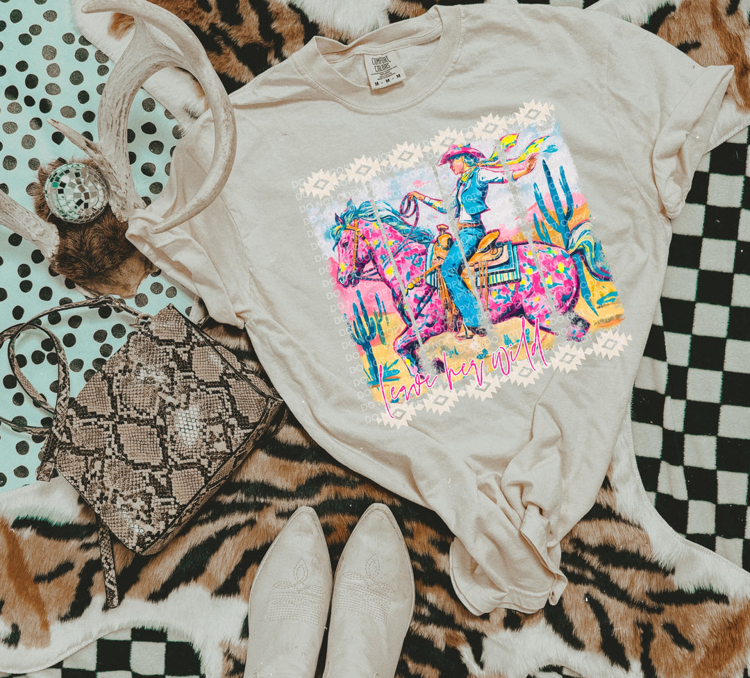 Leave Her Wild DTF Print