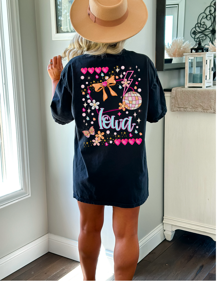 Preppy States FRONT DTF Print