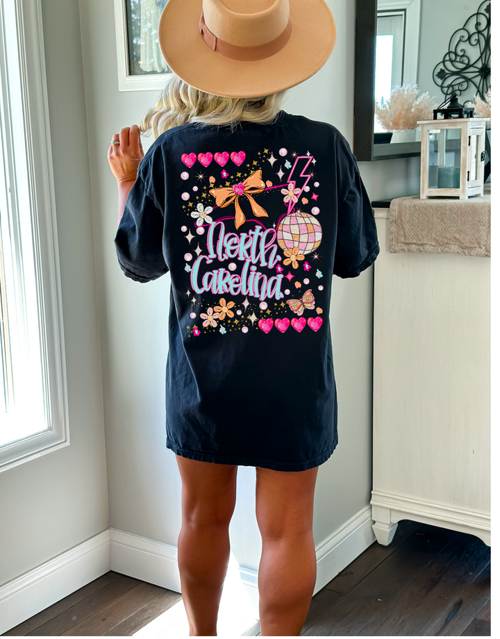 Preppy States BACK DTF Print