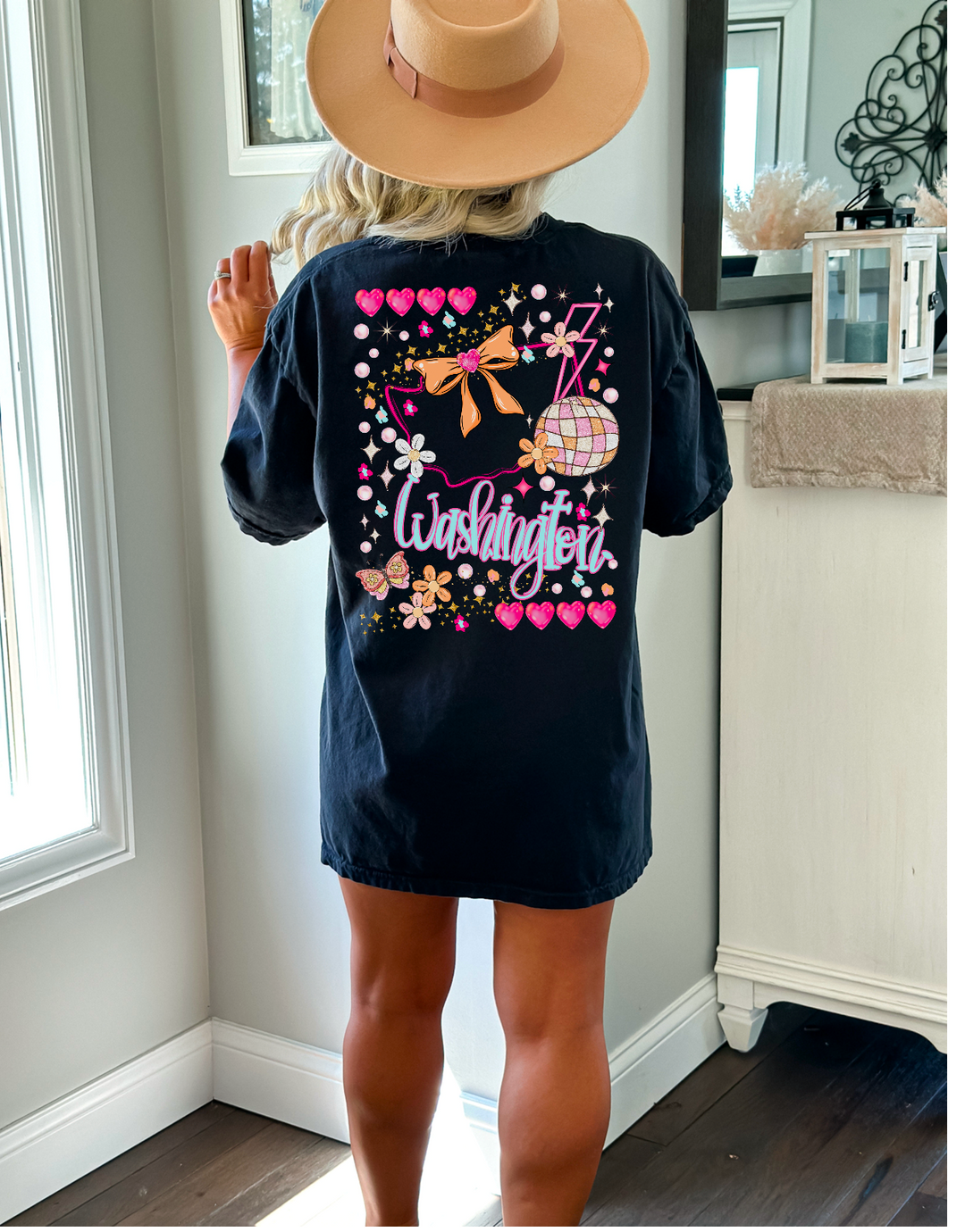 Preppy States BACK DTF Print