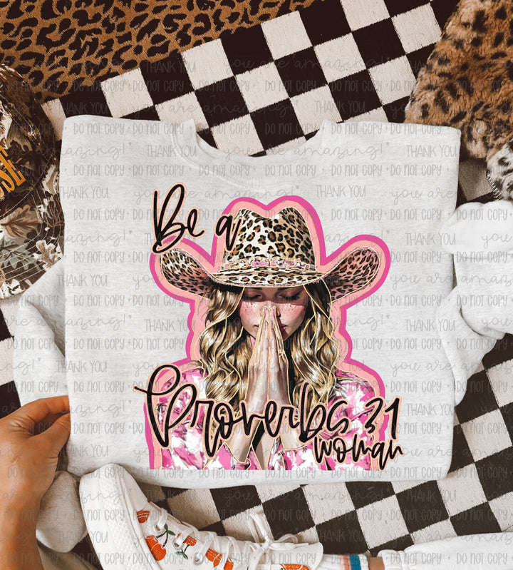 Proverbs 31 Woman DTF Print