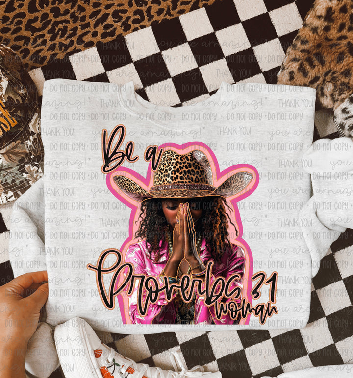 Proverbs 31 Woman DTF Print