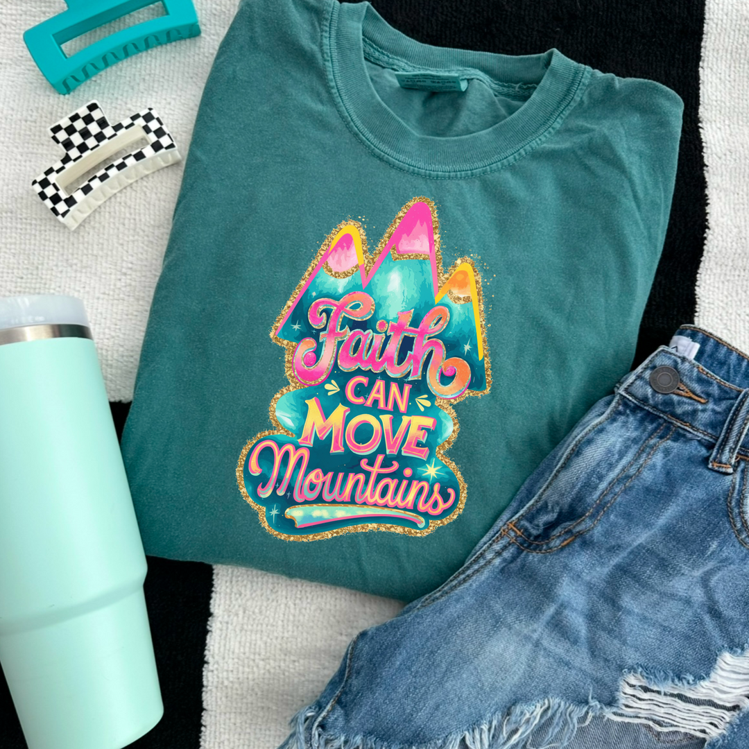 Faith Can Move Mountains DTF Print
