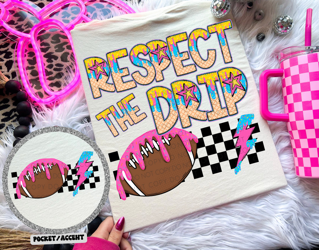 Drip 2.0 FRONT DTF Print