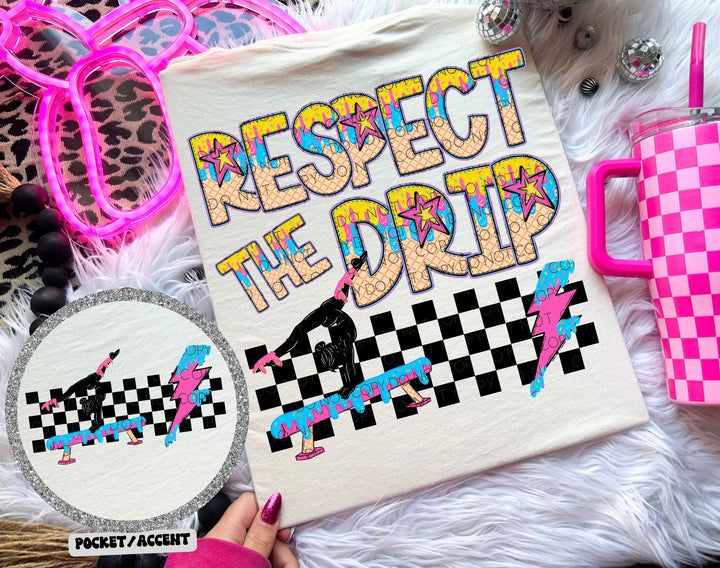Drip 2.0 FRONT DTF Print