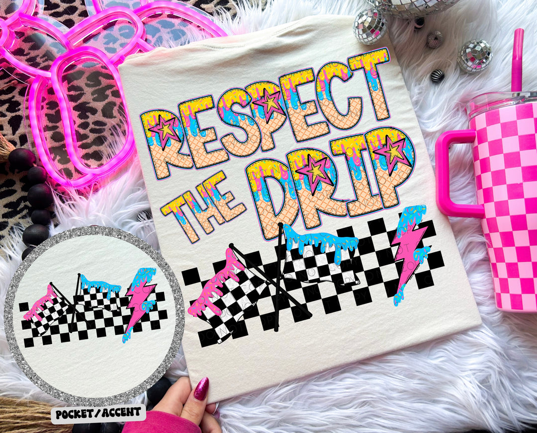 Drip 2.0 FRONT DTF Print