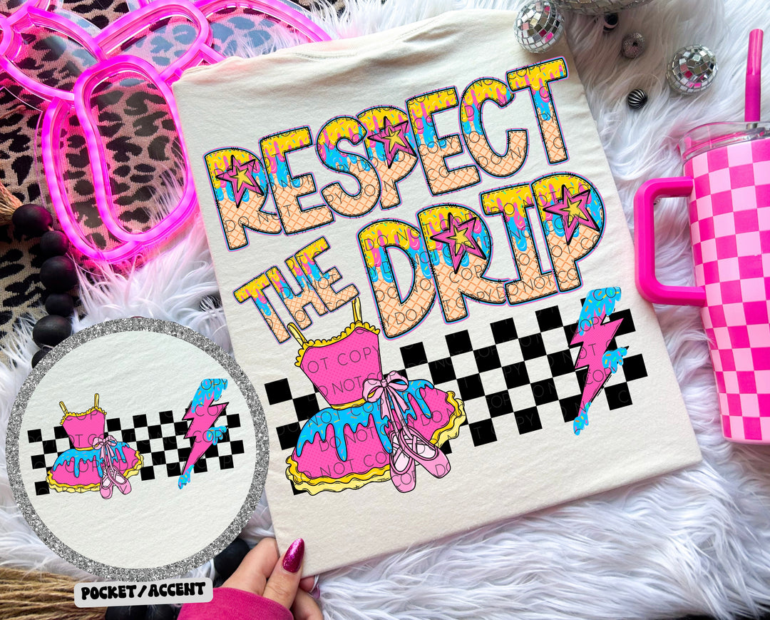 Drip 2.0 FRONT DTF Print