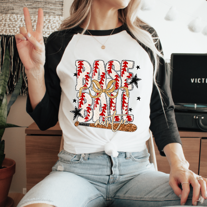 Softball/Baseball Auntie DTF Print