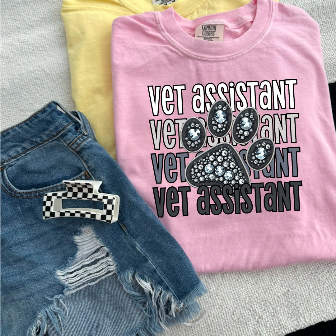 Vet Assistant DTF Print