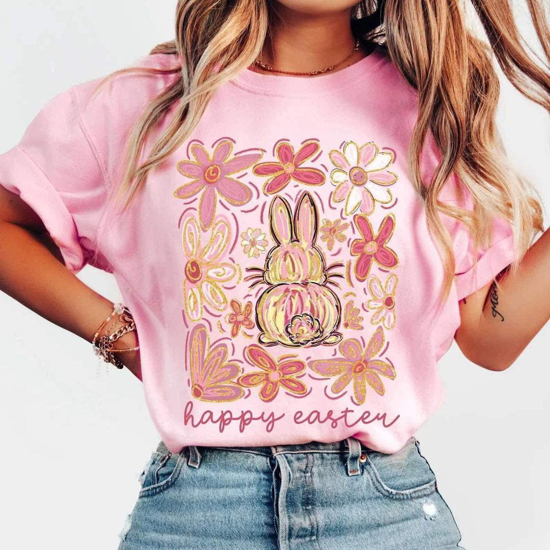Happy Easter DTF Print