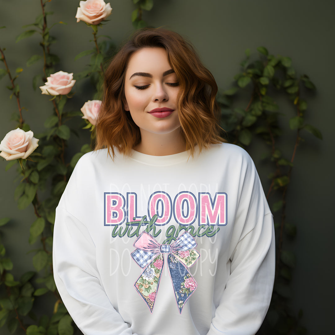 Bloom With Grace DTF Print