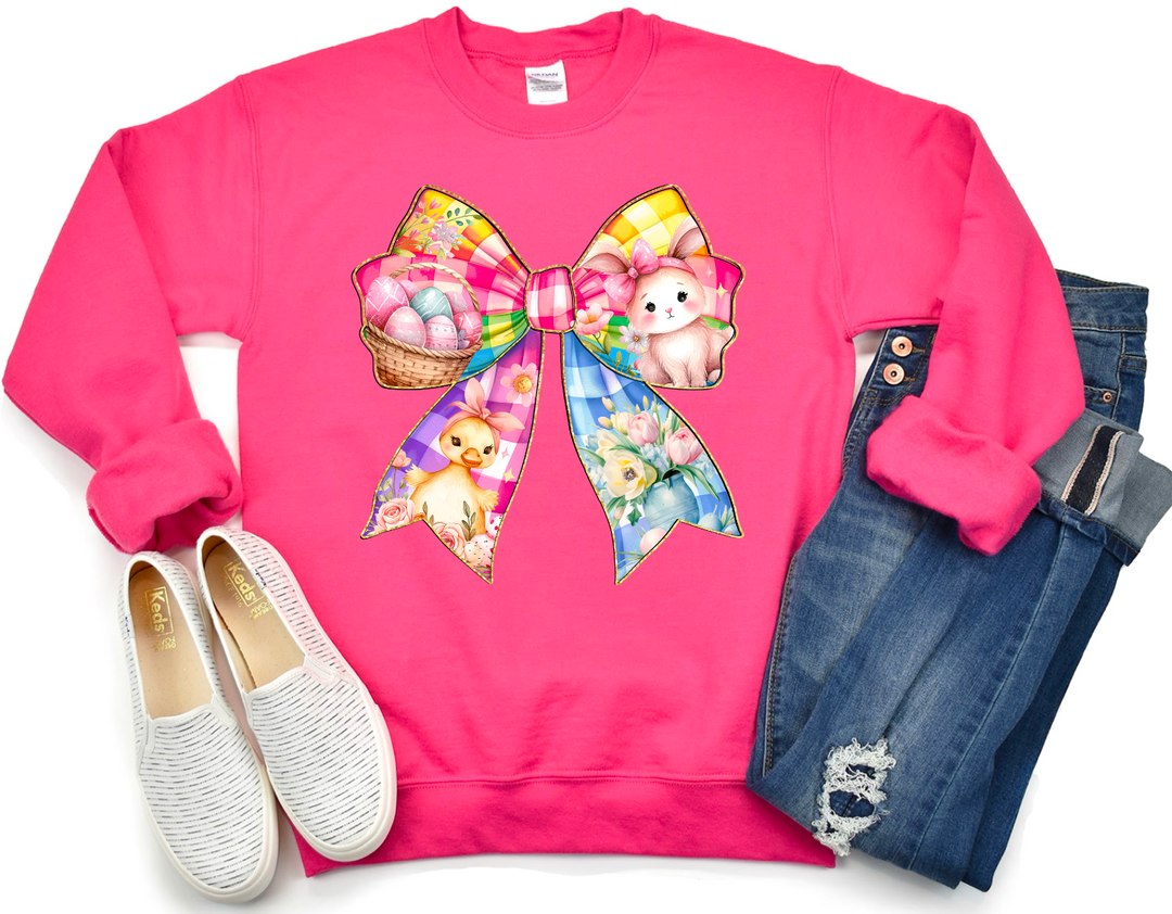 Easter Coquette Bow HELICONIA Sweatshirt