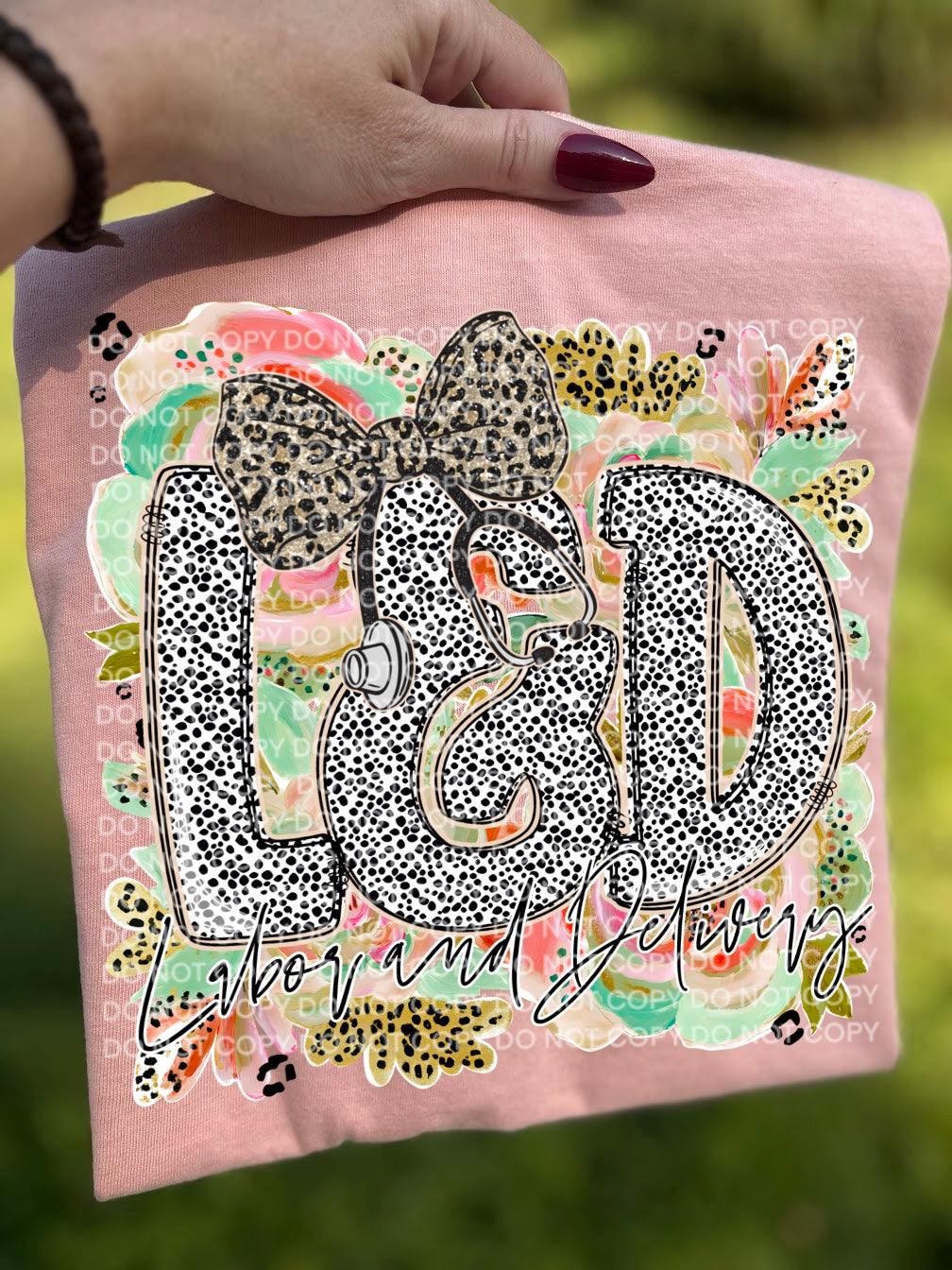 Labor And Delivery DTF Print