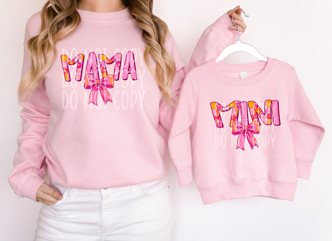 Mama and Mini DTF Print