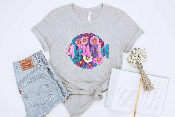 Name Florals DTF Print