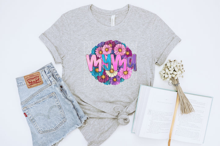 Name Florals DTF Print