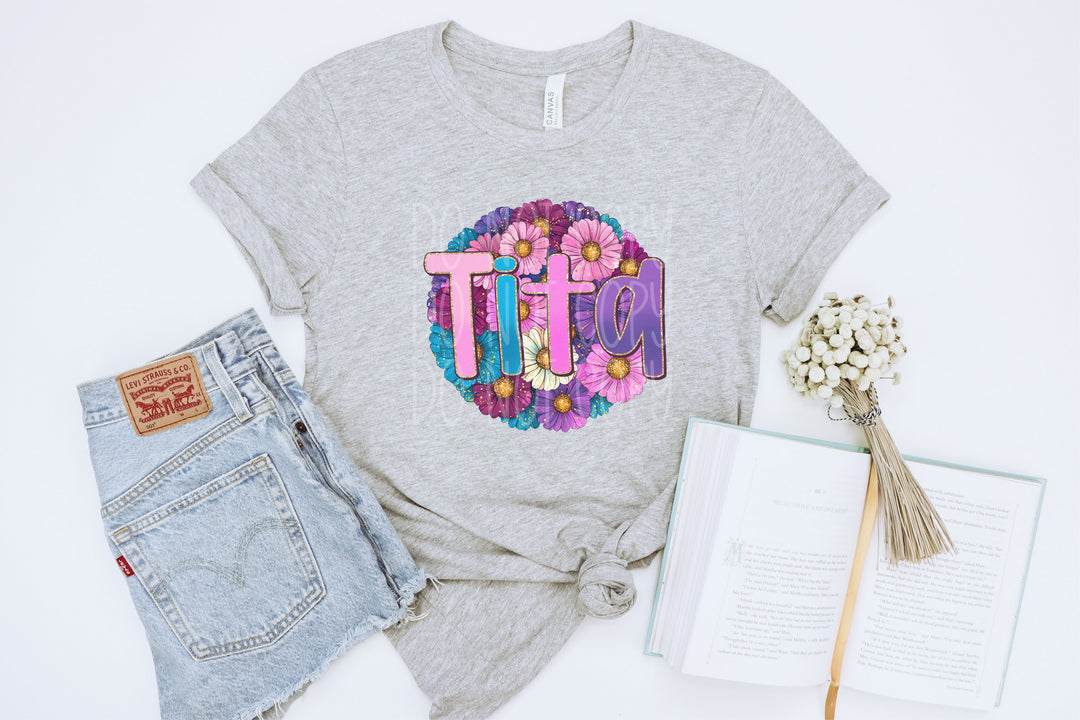 Name Florals DTF Print