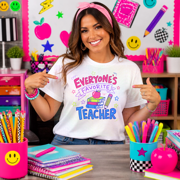 Everyone’s Favorite Teacher DTF Print