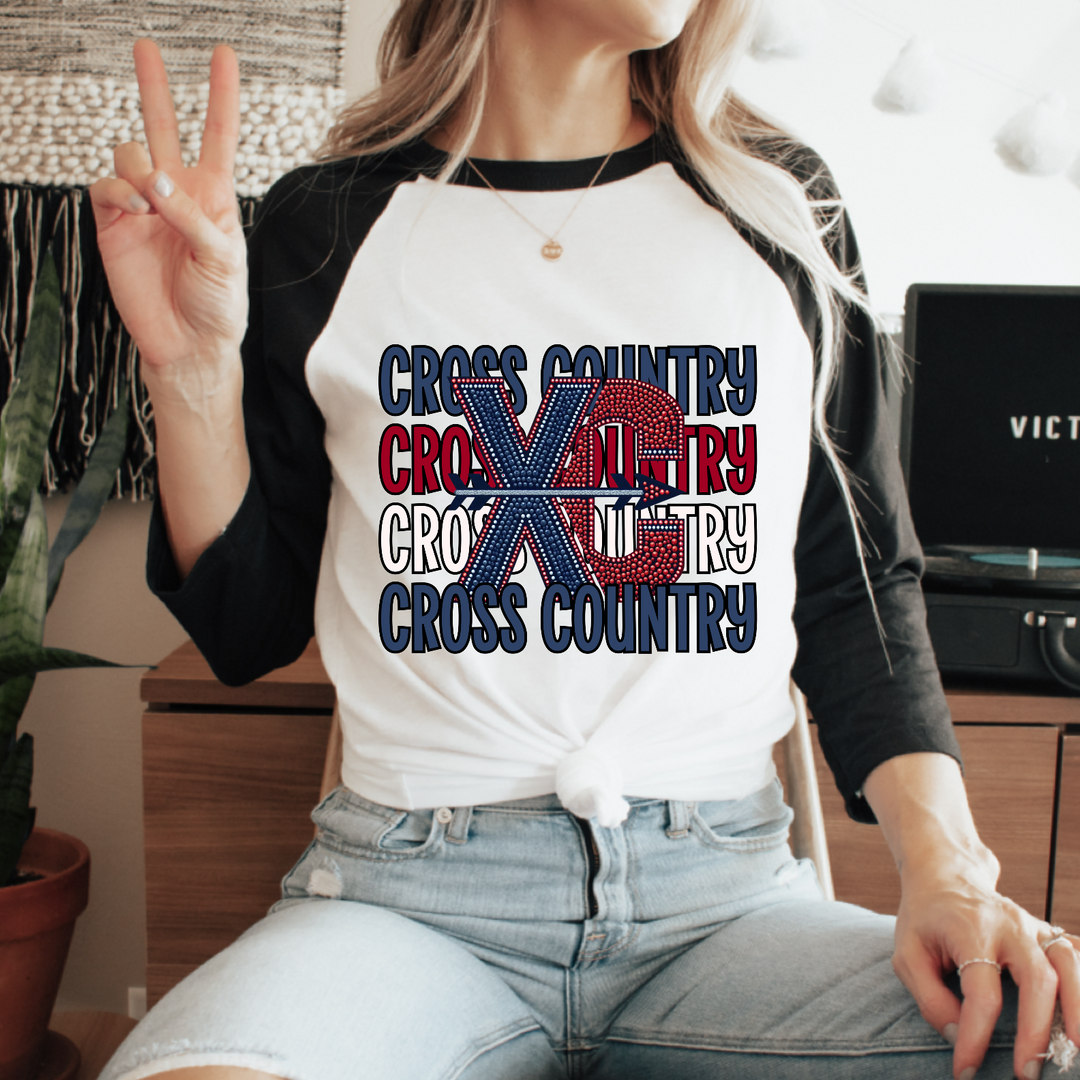Cross Country DTF Print
