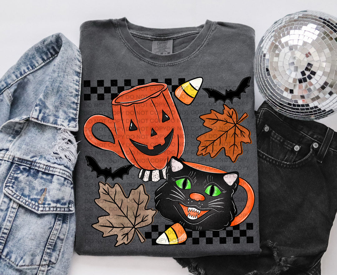 Halloween Mugs DTF Print