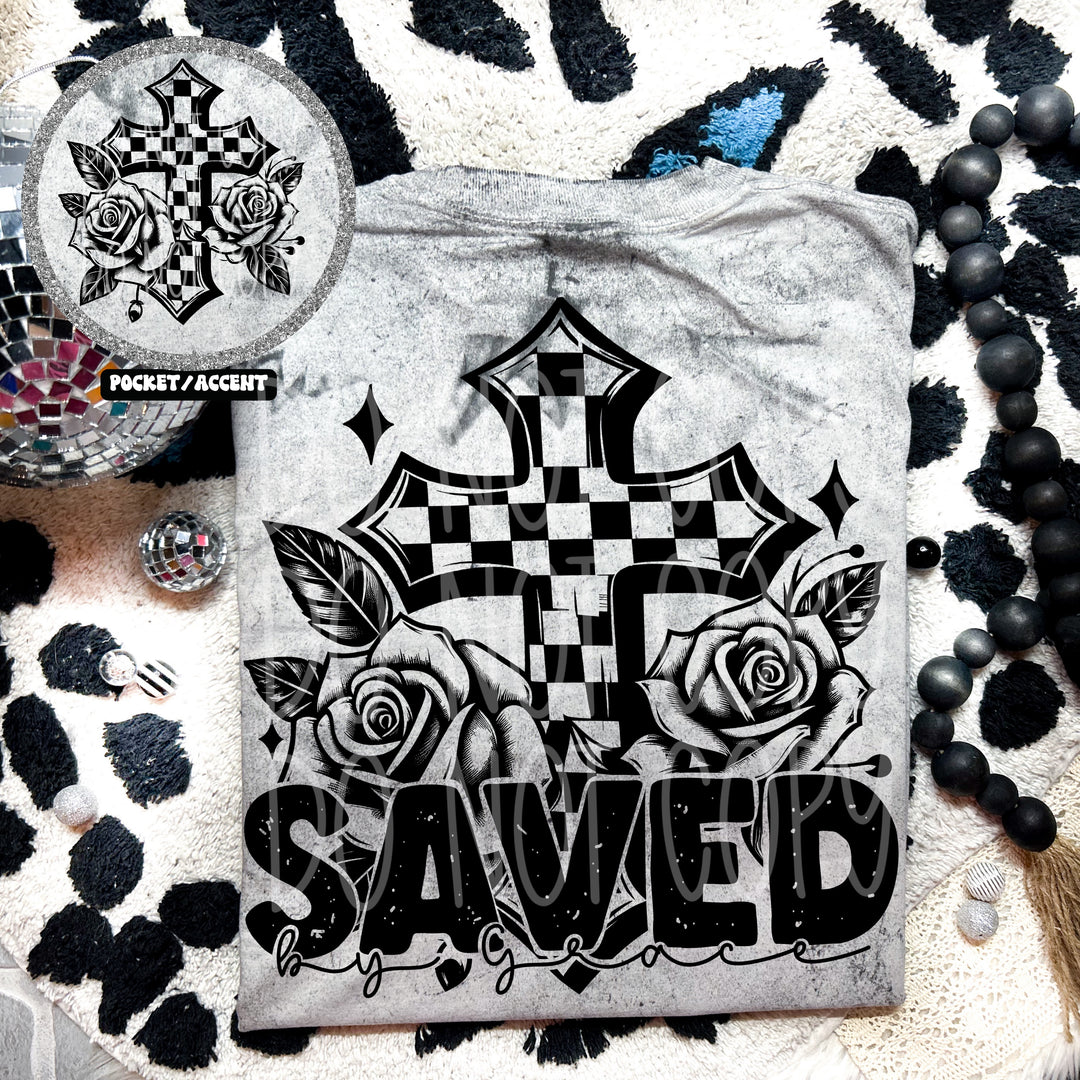 Saved by Grace DTF Print