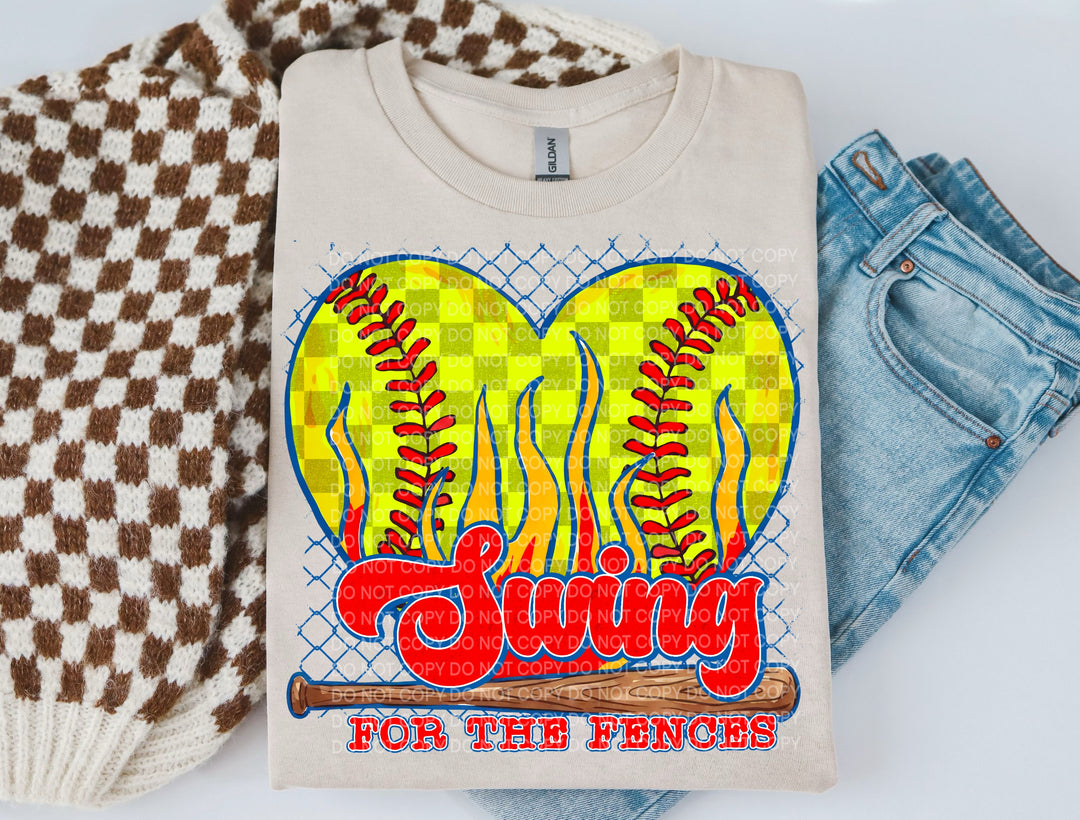 Swing For The Fences DTF Print