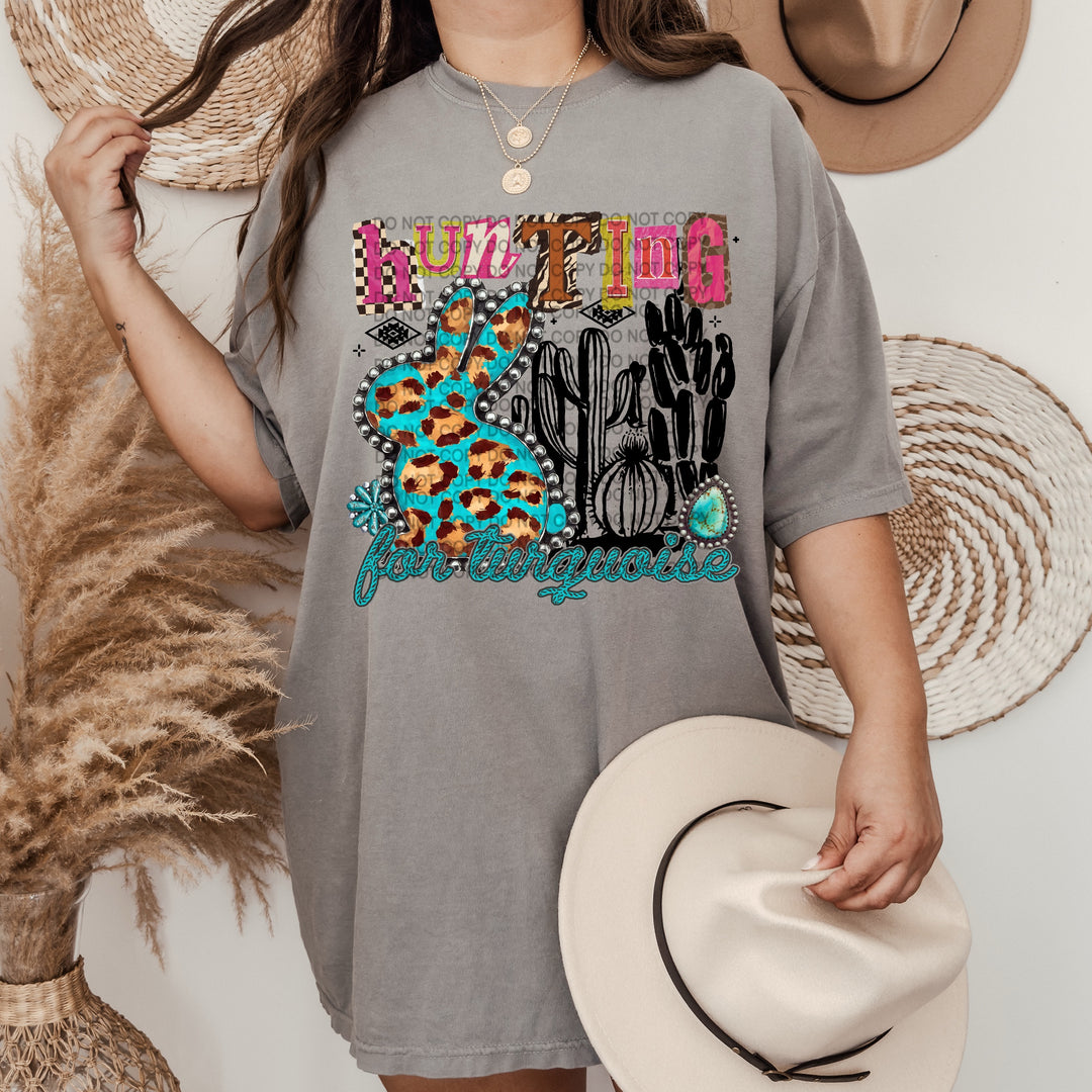 Hunting For Turquoise DTF Print