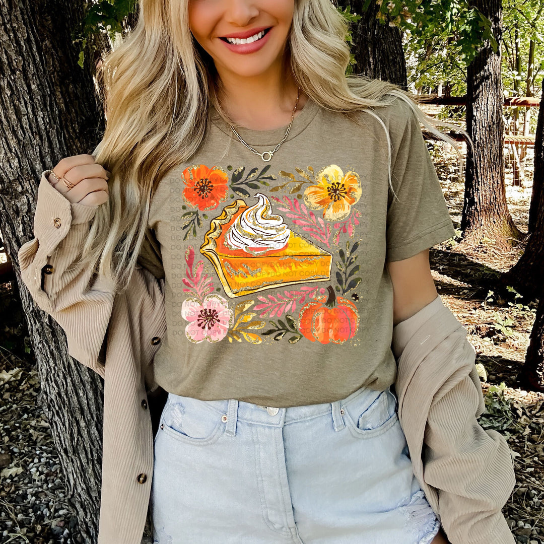 Pumpkin Pie DTF Print