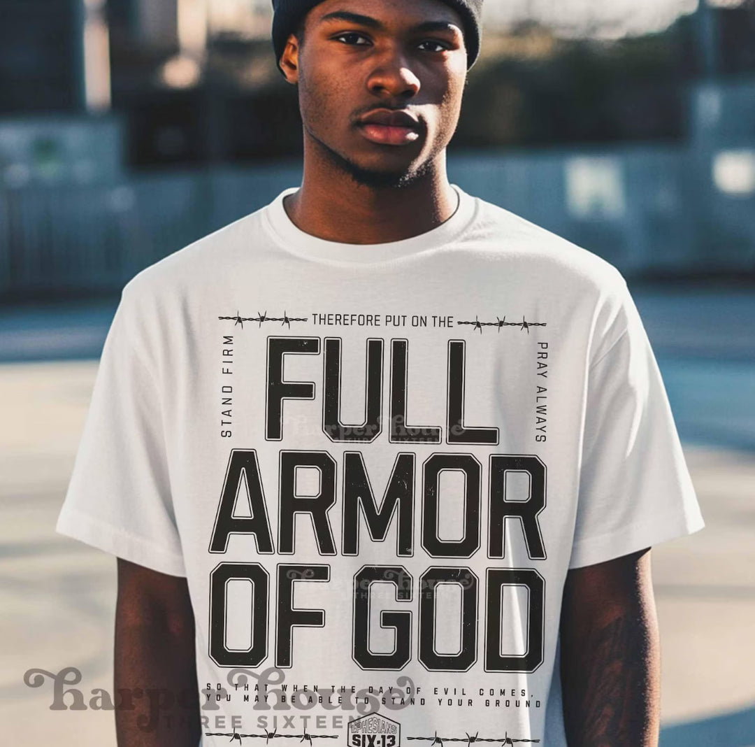 Full Armor Of God DTF Print
