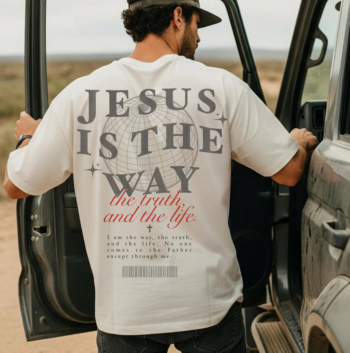 Jesus Is The Way DTF Print
