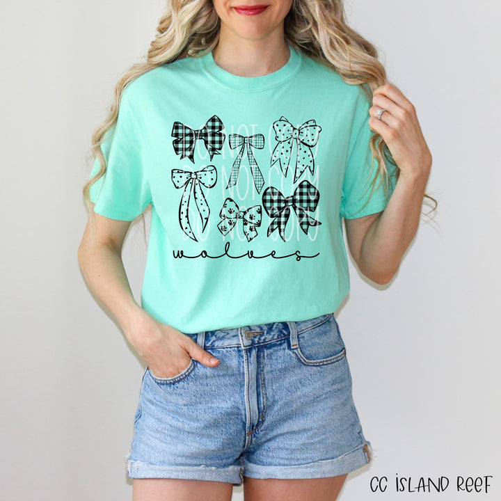 SC Mascot Bows DTF Print