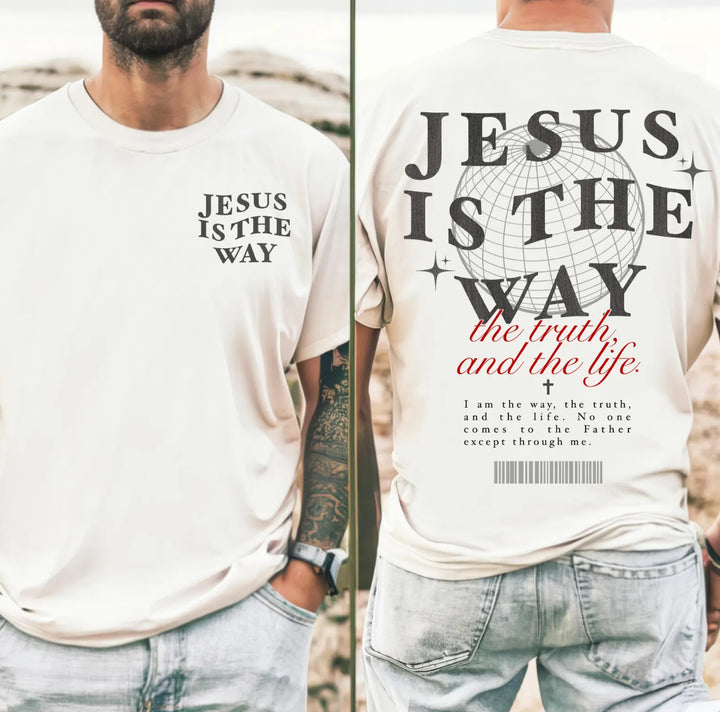 Jesus Is The Way DTF Print