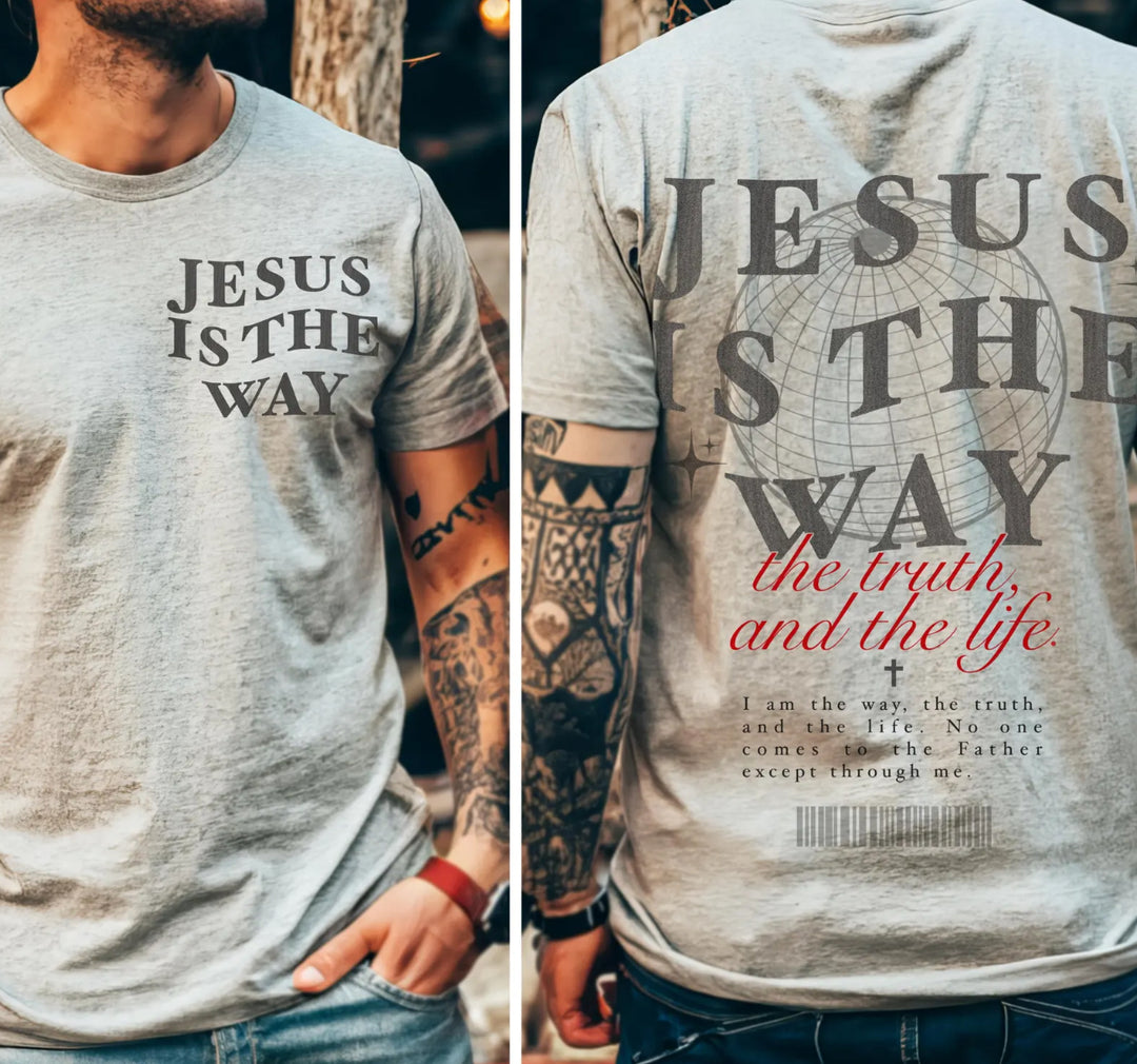 Jesus Is The Way DTF Print