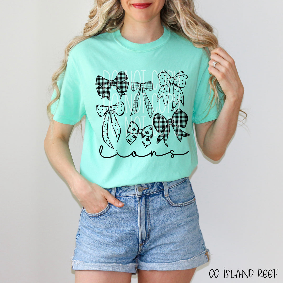 SC Mascot Bows DTF Print