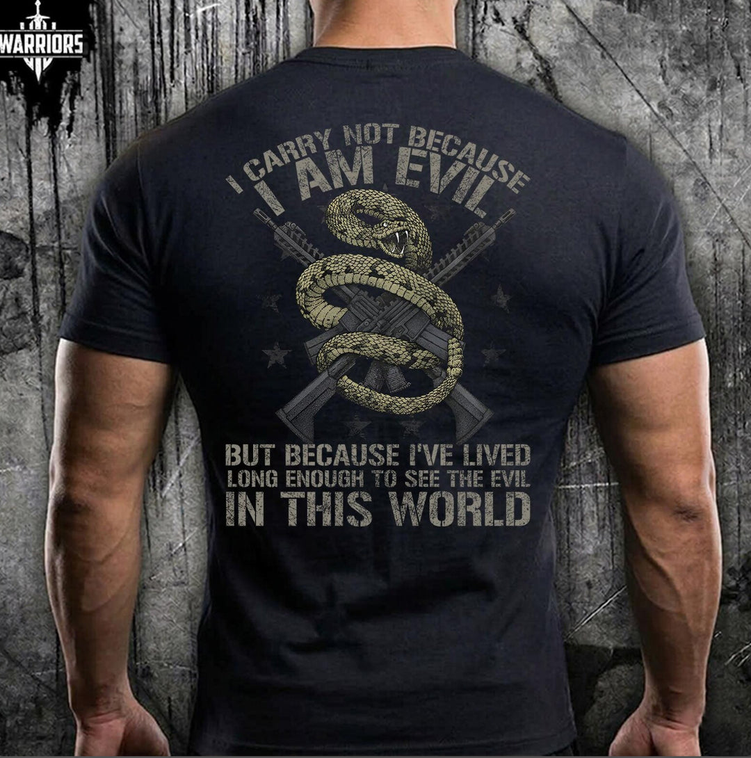 I Carry Not Because DTF Print