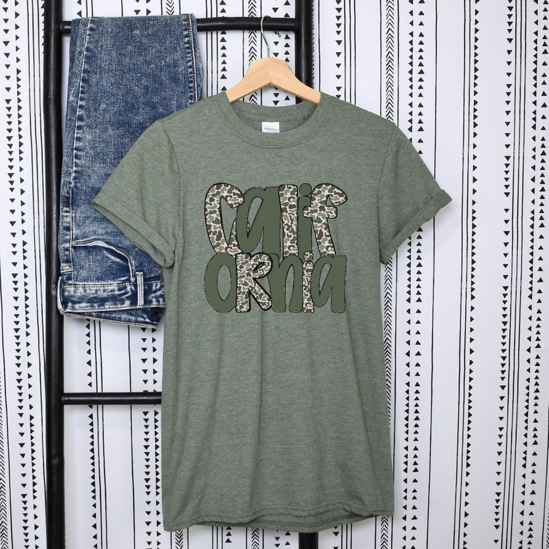 Camo States Designs DTF Print