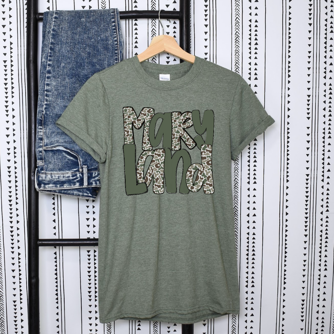 Camo States Designs DTF Print