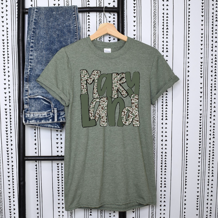 Camo States Designs DTF Print