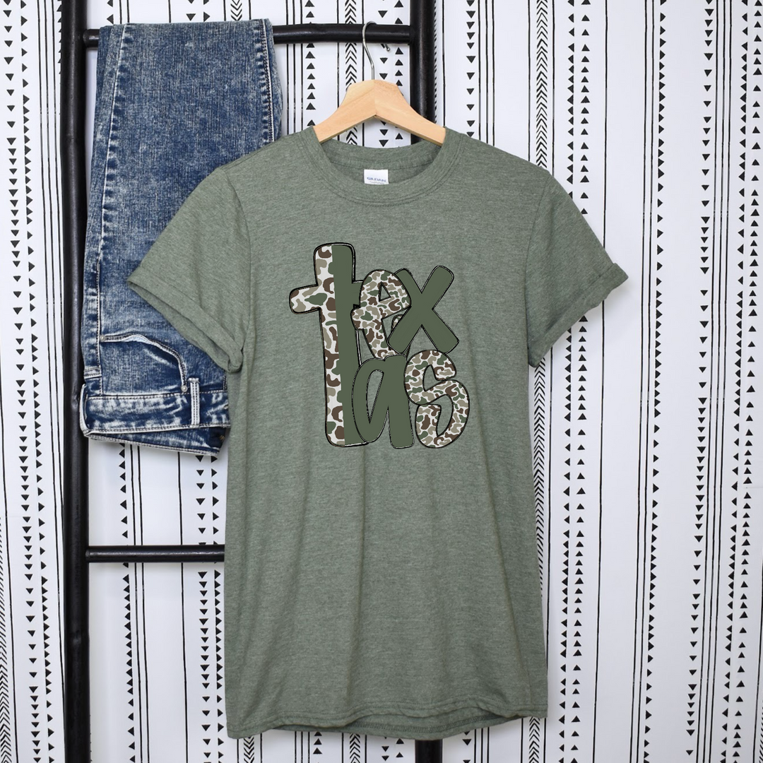 Camo States Designs DTF Print