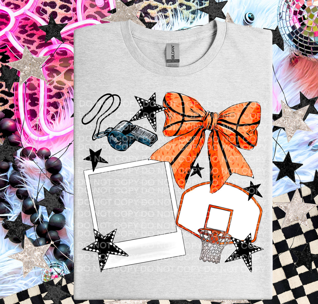 Basketball Frame DTF Print