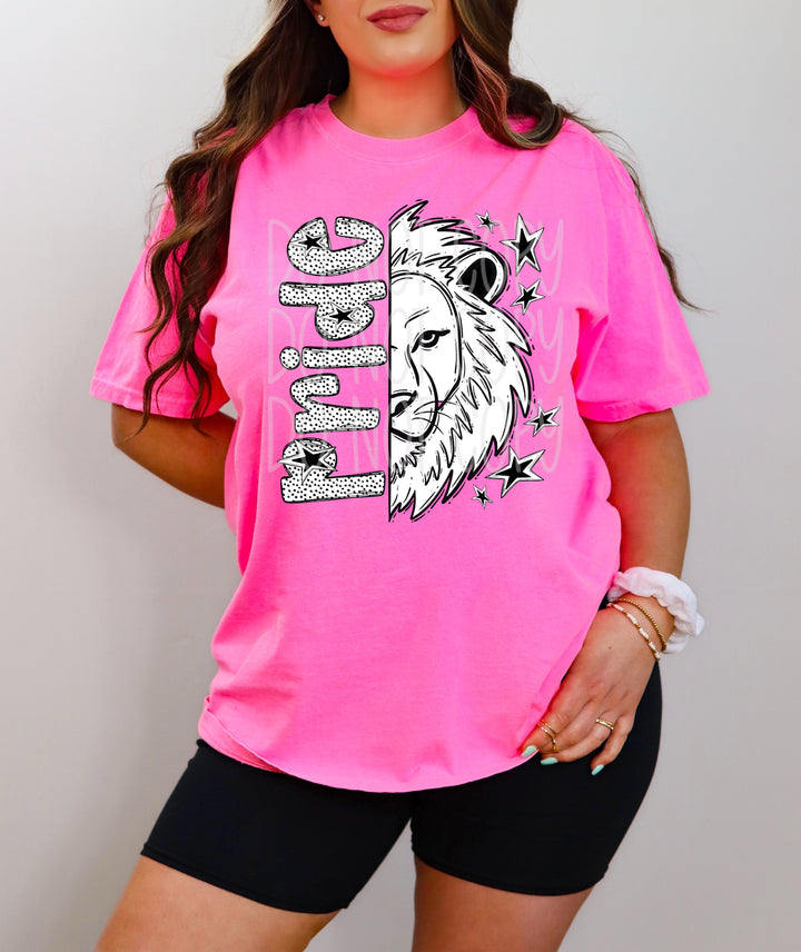 BW Dottie Mascots DTF Print