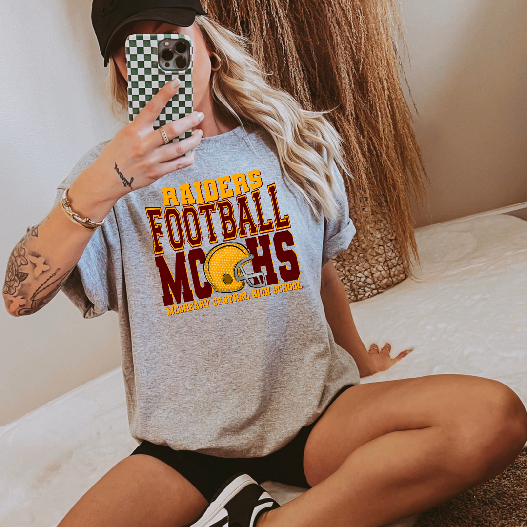 MCHS Raiders Football Tee