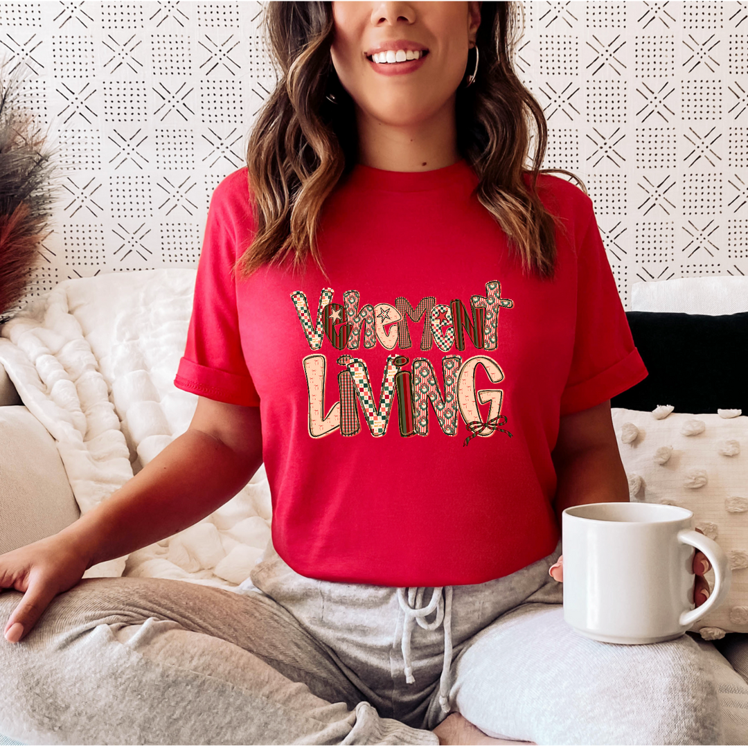 Vehement Living Merry DTF Print