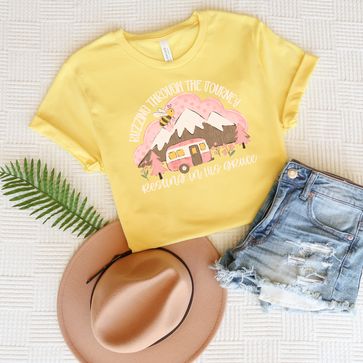 Buzzing Through The Journey DTF Print