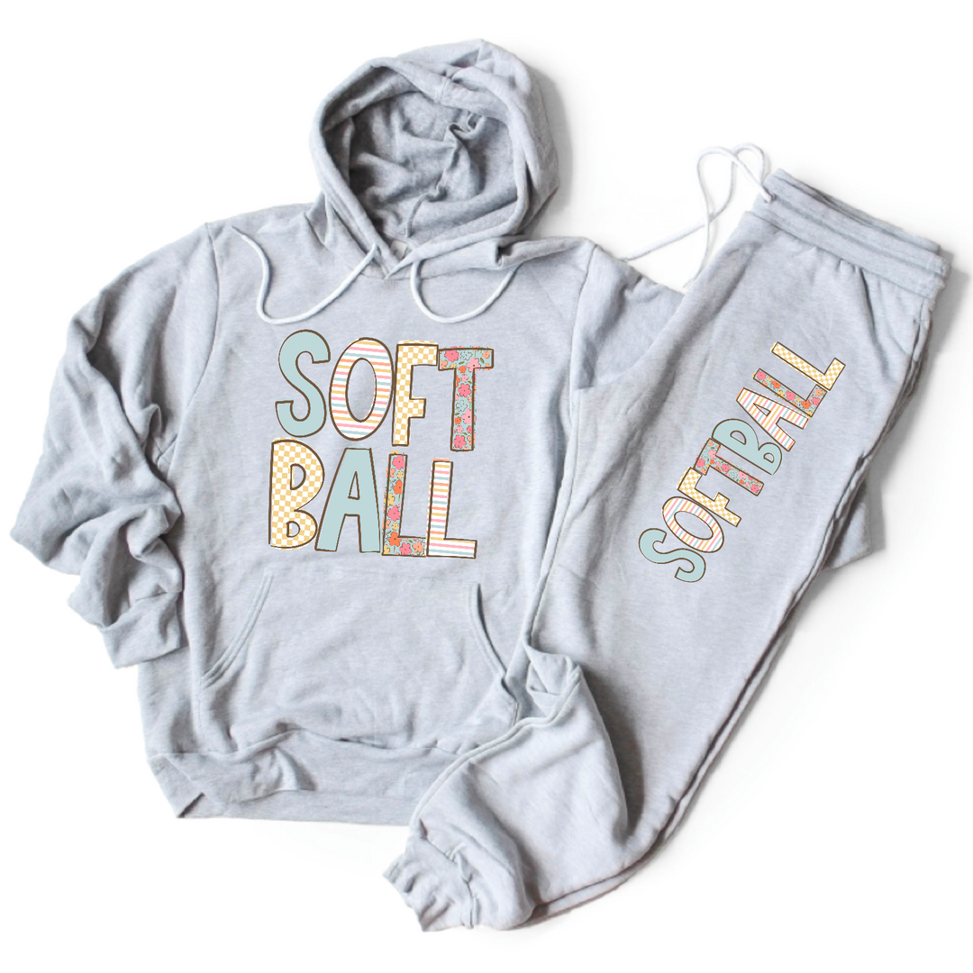 Softball DTF Print